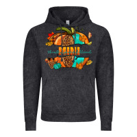 Vintage Arctic Thankful grateful blessed mini pumpkin Vintage Hoodie - NancyCooperArtShop