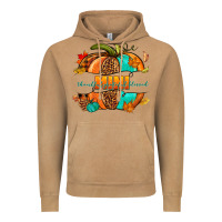Vintage Camel Thankful grateful blessed mini pumpkin Vintage Hoodie - NancyCooperArtShop