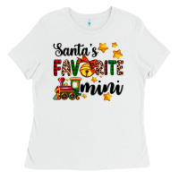White santa's favorite mini Ladies Tee - AdoDesignShop