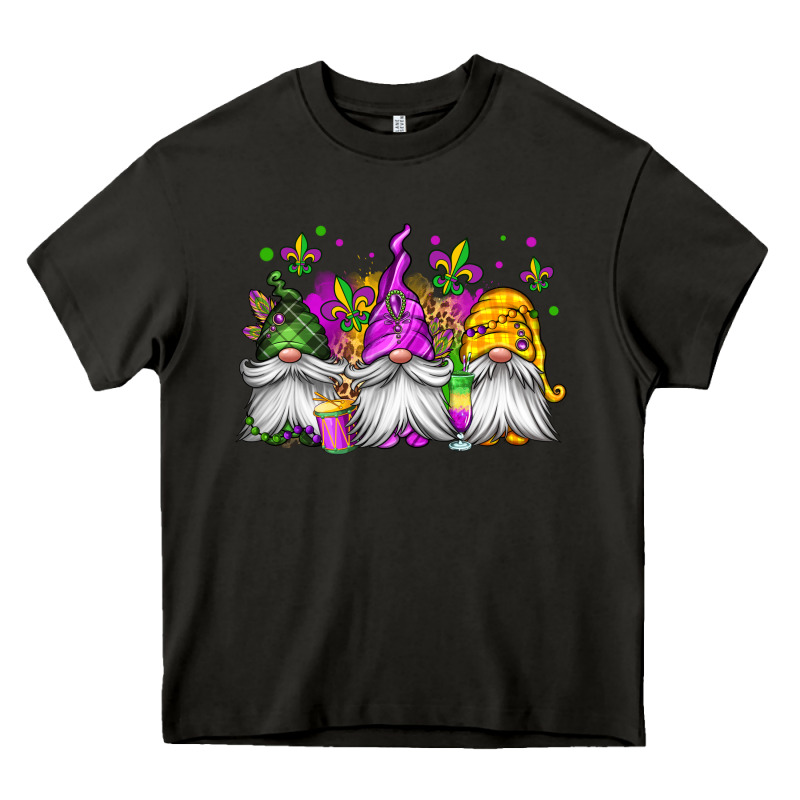 Mardi Gras Gnomes Heavy Core Tee by Jasminsmagicworld | Teevron