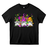 Black mardi gras gnomes Heavy Core Tee - Jasminsmagicworld