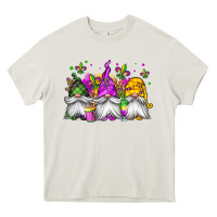 Cream mardi gras gnomes Heavy Core Tee - Jasminsmagicworld