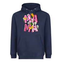 Navy Mama Mother's Day Heavyweight Hoodie - CowGirlArtShop
