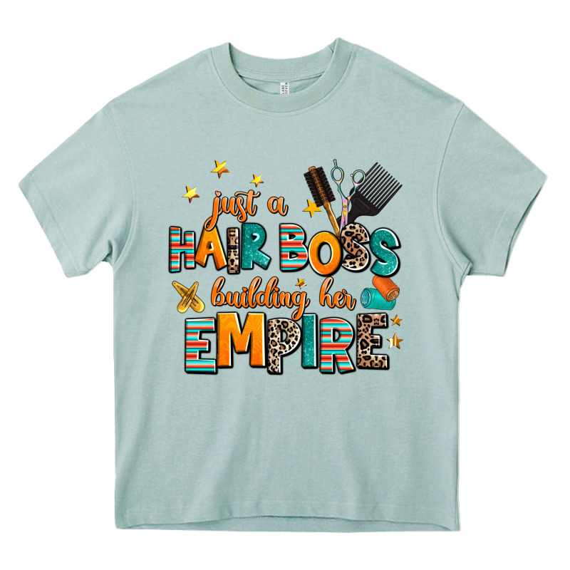 Just A Nail Boss Building Her Empire Heavy Core Tee by AdoDesignShop | Teevron