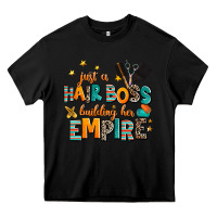 Black just a nail boss building her empire Heavy Core Tee - AdoDesignShop