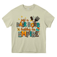 Mossy just a nail boss building her empire Heavy Core Tee - AdoDesignShop