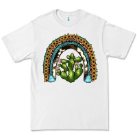 White cactus rainbow Premium Tee - JahusDesignShop