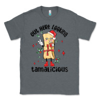 Charcoal Heather out here looking tamalicious christmas tamale Classic Tee - MaliasSmallBusiness