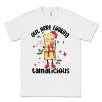 White out here looking tamalicious christmas tamale Classic Tee - MaliasSmallBusiness