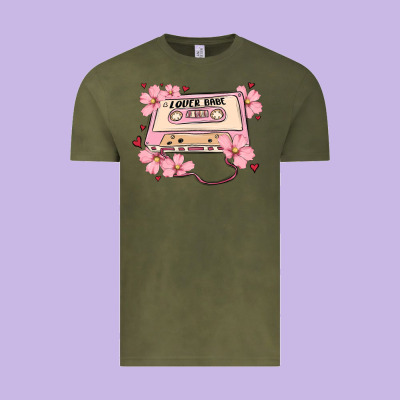 Lover Babe Valentines Day Vintage Tee Designed By Maliassmallbusiness