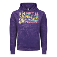 Cloud Purple dont be part of the problem Vintage Hoodie - MaliasSmallBusiness