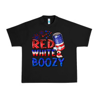 Black red white boozy Urban Heavy Tee - NancyCooperArtShop