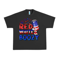 Pigment Black red white boozy Urban Heavy Tee - NancyCooperArtShop