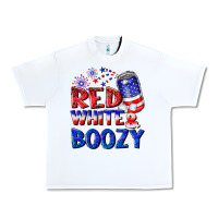 White red white boozy Urban Heavy Tee - NancyCooperArtShop
