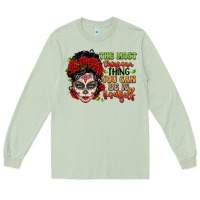 Matcha the most chingona thing you can be is yourself sug Long Sleeve Tee - LillyAllenDesigns