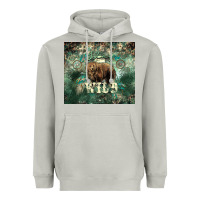 Moon Dust Stay wild Bear tumbler Heavyweight Hoodie - HowdyJamesFarm