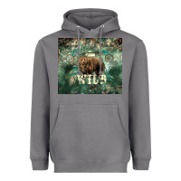 Storm Stay wild Bear tumbler Heavyweight Hoodie - HowdyJamesFarm