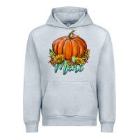 Heather Grey pumpkin mini Urban Hoodie - BundleAndBundleShop