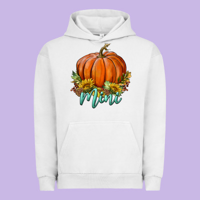 Pumpkin Mini Urban Hoodie Designed By Bundleandbundleshop