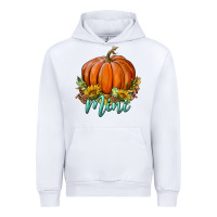 White pumpkin mini Urban Hoodie - BundleAndBundleShop