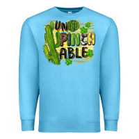 Ocean Blue St. Patrick's Un pinch able Premium Sweatshirt - CowGirlArtShop