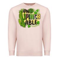 Pale Pink St. Patrick's Un pinch able Premium Sweatshirt - CowGirlArtShop