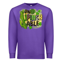 Purple St. Patrick's Un pinch able Premium Sweatshirt - CowGirlArtShop