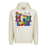Oatmeal Heather pride free mom hugs Premium Hoodie - CowGirlArtShop