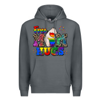 Rock pride free mom hugs Premium Hoodie - CowGirlArtShop