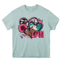 Lpn Licensed Practical Nurse Hearts Heavy Core Tee | Teevron