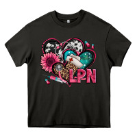 Asphalt lpn licensed practical nurse hearts Heavy Core Tee - Jasminsmagicworld