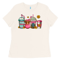 Bone longhaired cow coffee cups Ladies Tee - Jasminsmagicworld