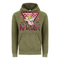 Vintage Olive def in love Vintage Hoodie - MaliasSmallBusiness