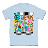 Dusty Blue team kindergarten Classic Tee - NancyCooperArtShop
