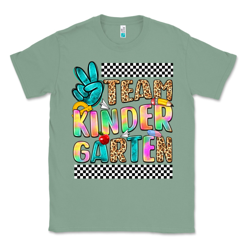 Team Kindergarten Classic Tee by NancyCooperArtShop | Teevron