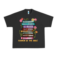 Pigment Black the original women of the bible books full color Urban Heavy Tee - JahusDesignShop