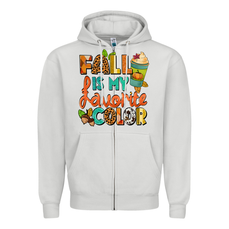 Fall Is My Favorite Color Zipper Hoodie by NancyCooperArtShop | Teevron