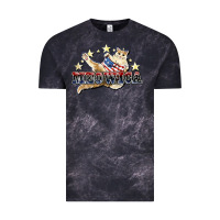 Cloud Black meowica cat Vintage Tee - NancyCooperArtShop