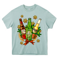 Arona beer bottle party set for christmas Heavy Core Tee - AdoDesignShop