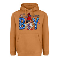 Meerkat All American boy with gnome Heavyweight Hoodie - HowdyJamesFarm