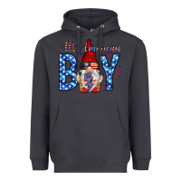 Smoke All American boy with gnome Heavyweight Hoodie - HowdyJamesFarm