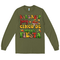 Army Green salsasip sway cinco de mayo fiesta Long Sleeve Tee - LillyAllenDesigns