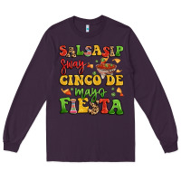 Plum salsasip sway cinco de mayo fiesta Long Sleeve Tee - LillyAllenDesigns