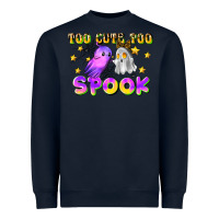 Navy too cute too spook Heavyweight Sweatshirt - LillyAllenDesigns