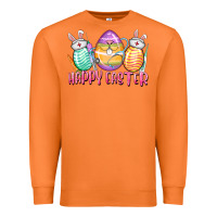 Carrot Happy Easter Nurse eggs Easter Day Premium Sweatshirt - CowGirlArtShop