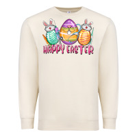 Sandshell Happy Easter Nurse eggs Easter Day Premium Sweatshirt - CowGirlArtShop