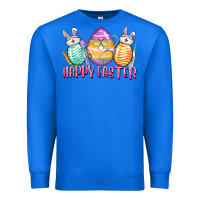 True Royal Happy Easter Nurse eggs Easter Day Premium Sweatshirt - CowGirlArtShop