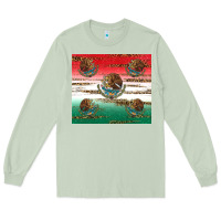 Matcha Mexican Flag Long Sleeve Tee - RanaPortraitStore