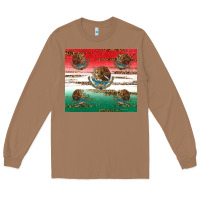 Toasted Coconut Mexican Flag Long Sleeve Tee - RanaPortraitStore