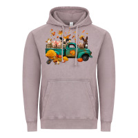Vintage Zinc fall farm animals truck nancy Vintage Hoodie - NancyCooperArtShop